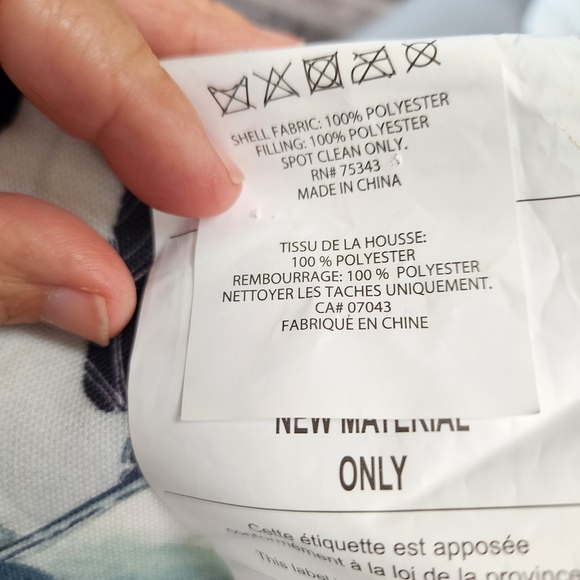 Floral Decorative Pillow - Picture 3 of 4